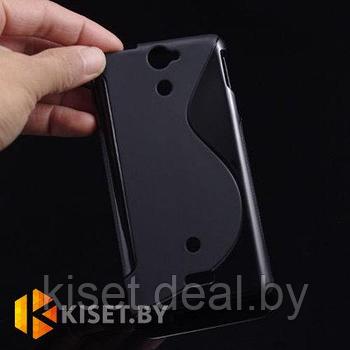 Силиконовый чехол для Sony Xperia V, черный