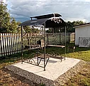 Мангальный комплекс (мангал), из металла, черный, фото 9