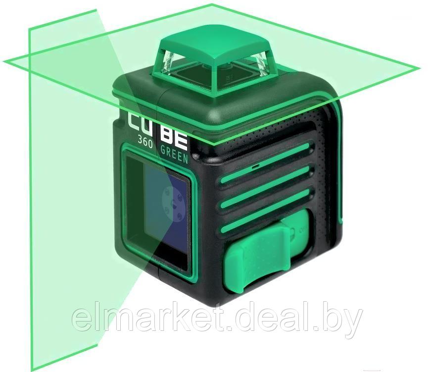 Лазерный нивелир ADA Instruments Cube 360 Green Professional Edition А00535 черный - фото 1 - id-p211292115