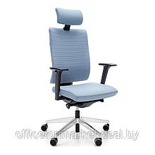 Кресло для руководителя Profim "Motto 11SFL P61PU", пластик, ткань, синий