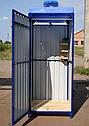 Летний душ (дачный, садовый), из профлиста (профнастила), зеленый, фото 5