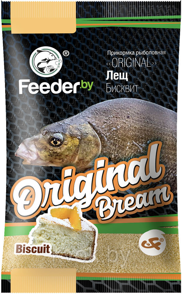 Прикормка Feeder by Original Bream Biscuit (Лещ Бисквит) 1кг - фото 1 - id-p134877393