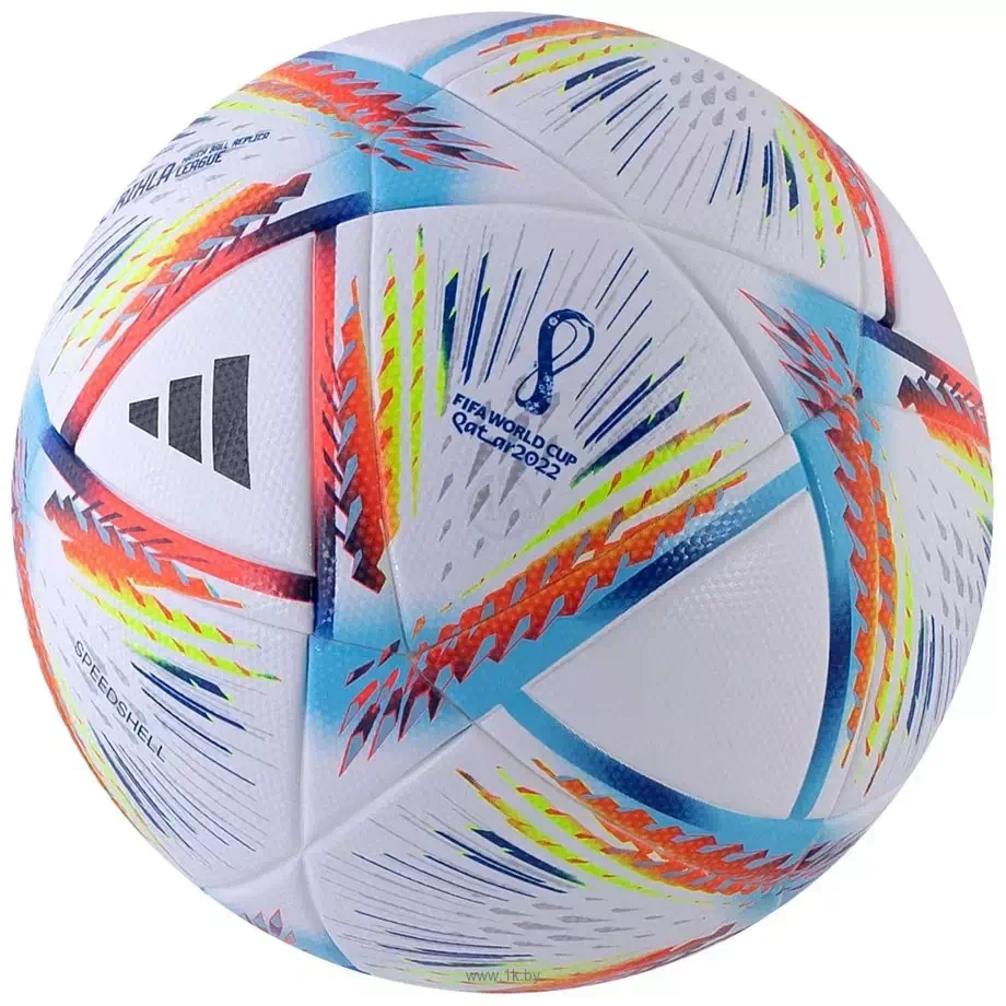 Мяч футбольный 5 ADIDAS WC22 AI Rihla League - фото 1 - id-p210928330