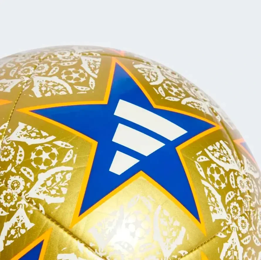 Мяч футбольный 5 ADIDAS Finale Club gold - фото 4 - id-p210928201