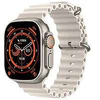 Копия Apple Watch Ultra X8 Ultra Plus (49 mm) Серебристый