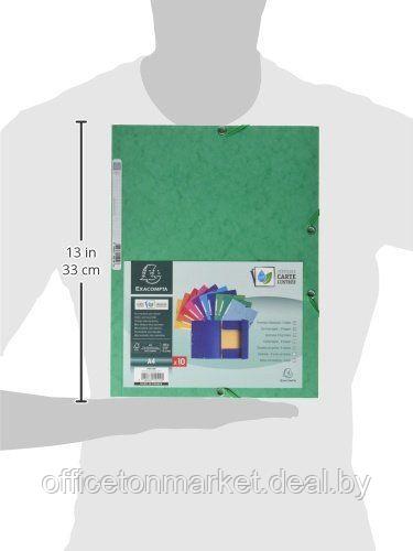 Папка на резинках "Nature Future", A4, 15 мм, картон, ассорти - фото 2 - id-p209285378