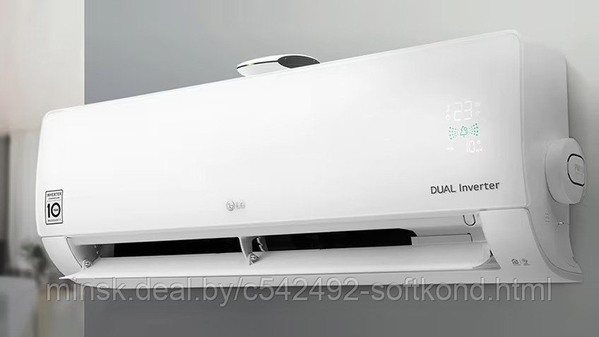 Кондиционер LG Eco Smart PC09SQR Технология Dual Inverter | до 25 м² - фото 3 - id-p211305148