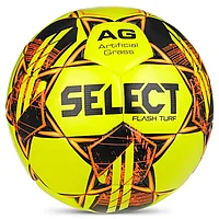 Мяч футбольный 4 SELECT Flash Turf yellow