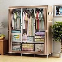 Складной шкаф Storage Wardrobe mod.88130 130 х 45 х 170 см. Трехсекционный