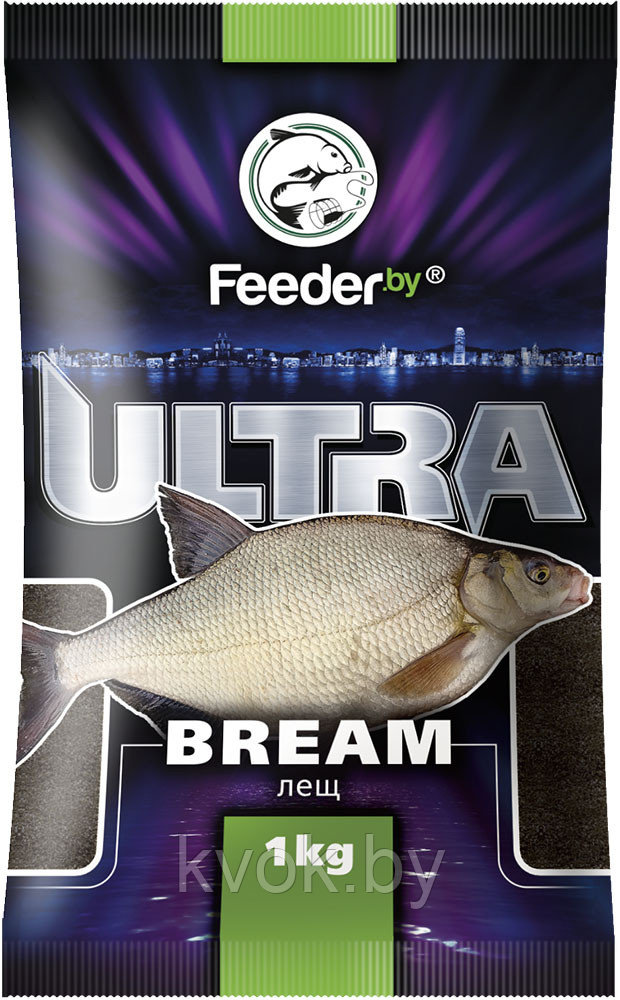 Прикормка Feeder by Ultra Bream (Лещ) 1кг - фото 1 - id-p211305711
