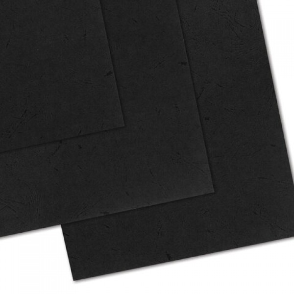 Обложки картонные для переплета А3, КОМПЛЕКТ 100 шт., тиснение под кожу, 230 г/м2, черные, BRAUBERG, 530944 - фото 2 - id-p211305740