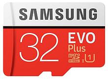 Карта памяти Samsung EVO+ microSDHC 32GB + адаптер [MB-MC32GA]