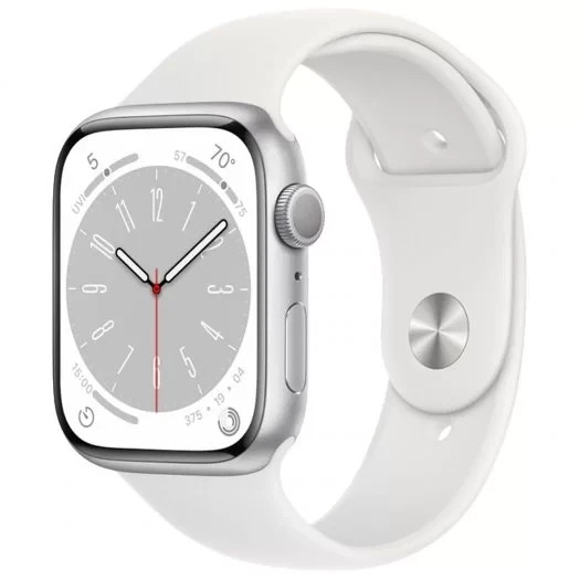 Копия Apple Watch 8 - X8 Pro (45 mm) Серебристый - фото 1 - id-p211306892