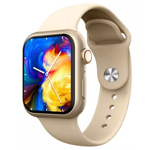 Копия Apple Watch 8 - X8 Pro (45 mm) Золотой - фото 1 - id-p211306893