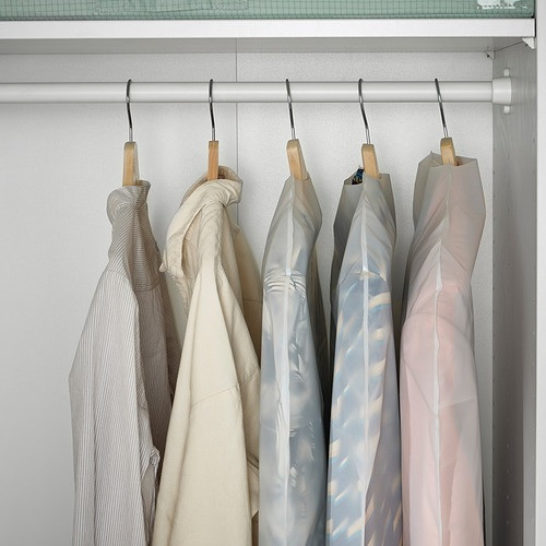 IKEA/ РЕНСАКА чехол для одежды, прозрачный белый - фото 2 - id-p211308117