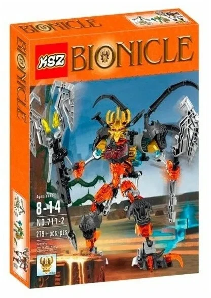 Конструктор "Повелитель скелетов" Бионикл 711-2 Bionicle 3 в 1