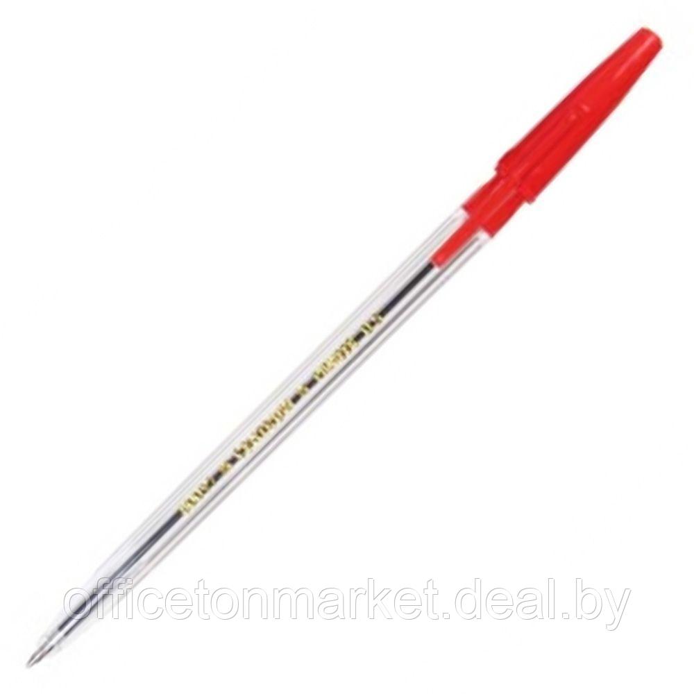 Ручка шариковая "Pioneer", 0.5 мм, прозрачный, стерж. синий - фото 3 - id-p211306258