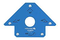 Магнитный угольник для сварочных работ 34кг, размер: 190х122х27мм HOEGERT HT3B650
