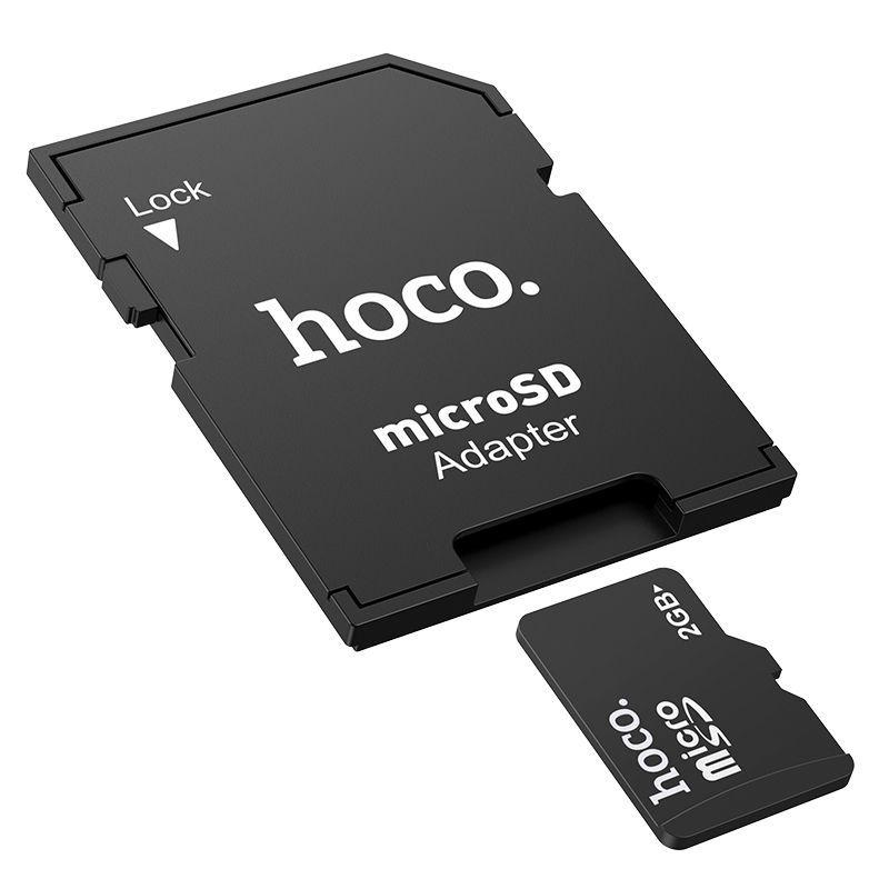 Адаптер для SD карты Hoco HB22, черный 556563