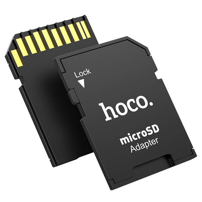 Адаптер для SD карты Hoco HB22, черный 556563 - фото 2 - id-p211314358