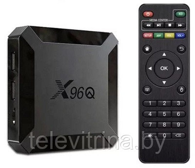 Смарт TW приставка X96Q Allwinner H313(Android 12.1 1G+8G) ( арт 9-8440 )