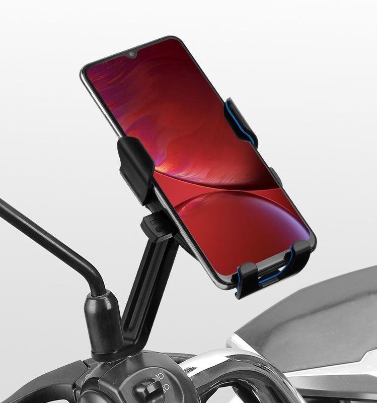 Держатель для телефона на велосипед, мотоцикл, самокат, коляску - велодержатель для смартфона MOD05, ширина - фото 6 - id-p195806678