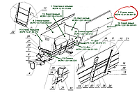 Стенка левая ИСРК-12.01.00.001-01 к кормораздатчику ИСРК-12 "Хозяин"
