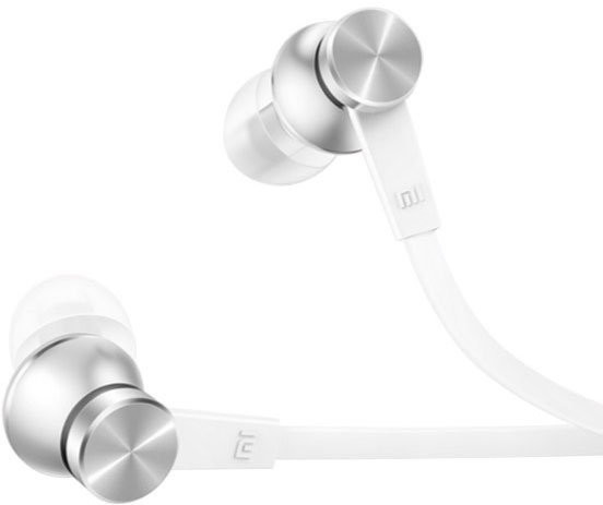 Наушники Xiaomi Mi In-Ear Headphones Basic HSEJ03JY (серебристый) - фото 2 - id-p211334235