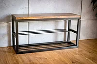 Подставка для обуви, из металла (обувница), в стиле лофт