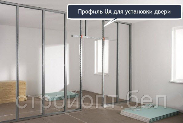 Профиль для гипсокартона усиленный UA: 50x40, 2 мм, 3 м, Knauf - фото 5 - id-p211338990