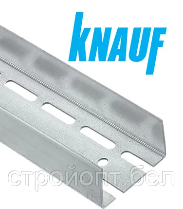 Профиль для гипсокартона усиленный UA: 100х40, 2 мм, 3 м, Knauf, фото 2