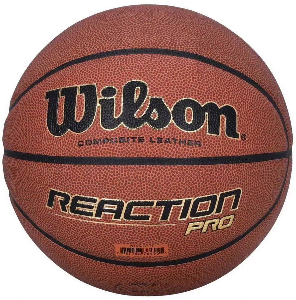 Мяч баскетбольный 7 WILSON Reaction PRO - фото 1 - id-p210928052