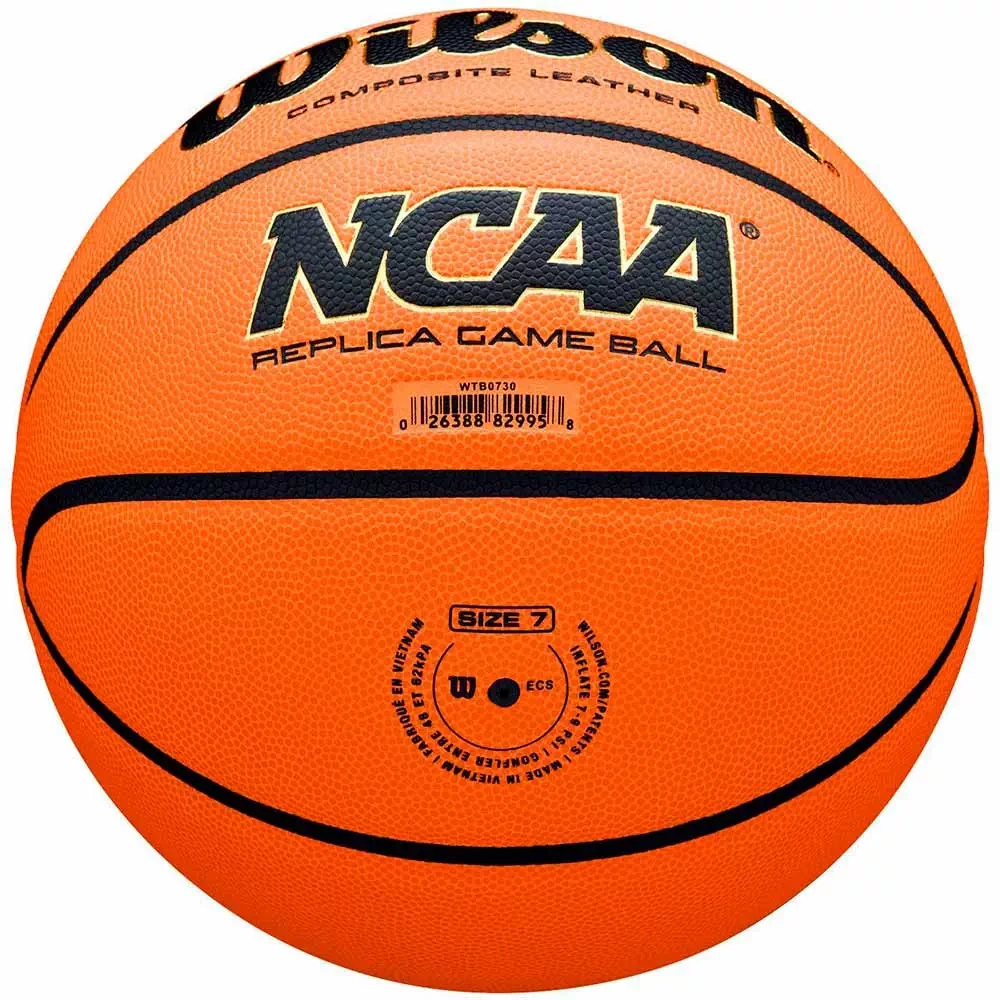 Мяч баскетбольный 7 WILSON NCAA Replica Game Ball - фото 4 - id-p210928104