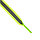 Шнурки с плоск сечением со светоотраж полосой 10мм 70см (пара) зелёный неон, фото 3