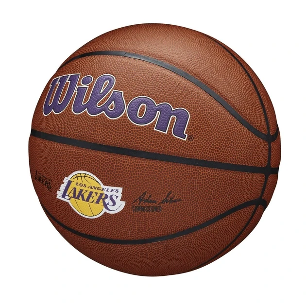 Мяч баскетбольный 7 WILSON NBA L.A. Lakers - фото 5 - id-p210928093