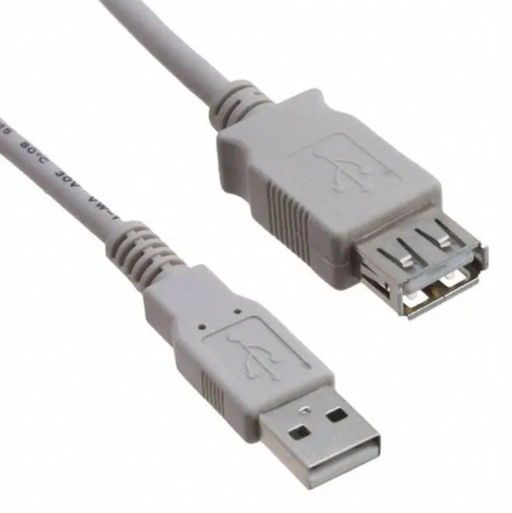 Кабель-удлинитель USB 2.0 (папа-мама) 0.3 метра - фото 1 - id-p211344780