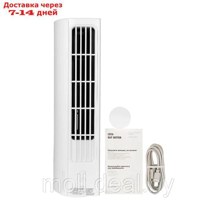 Вентилятор Xiaomi SOLOVE Tower Fan 3000mAh 3 Speed, портативный, 10 Вт, 3 режима, белый - фото 1 - id-p211321832