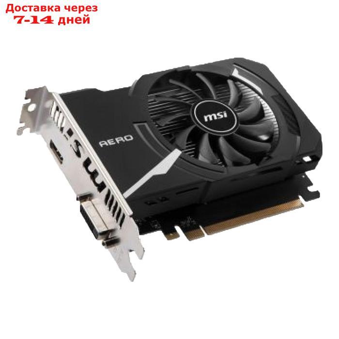 Видеокарта MSI nVidia GeForce GT 1030, 2Гб, 64bit, DDR4, HDMI, HDCP - фото 1 - id-p211312162