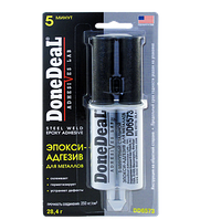 DD6573 Эпокси-адгезив в шприце 5-минутный 2-компонентный DoneDeal, 28.4ml