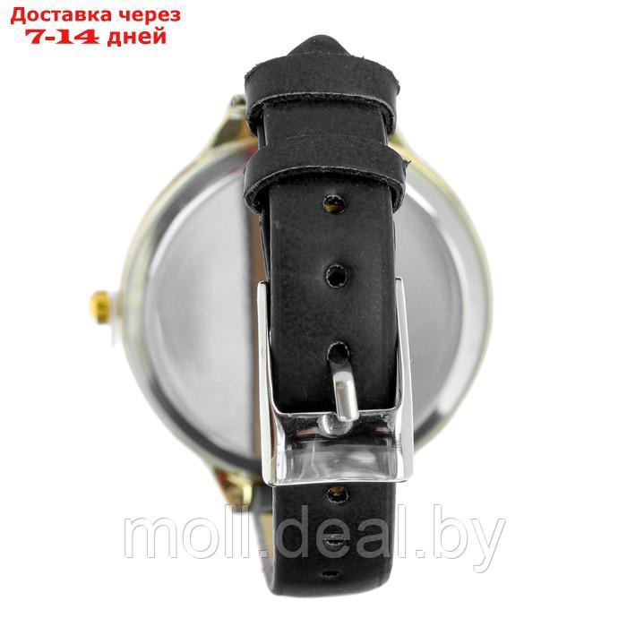 Часы наручные женские "Shengmeimk", ремешок из экокожи, черные - фото 3 - id-p211314243