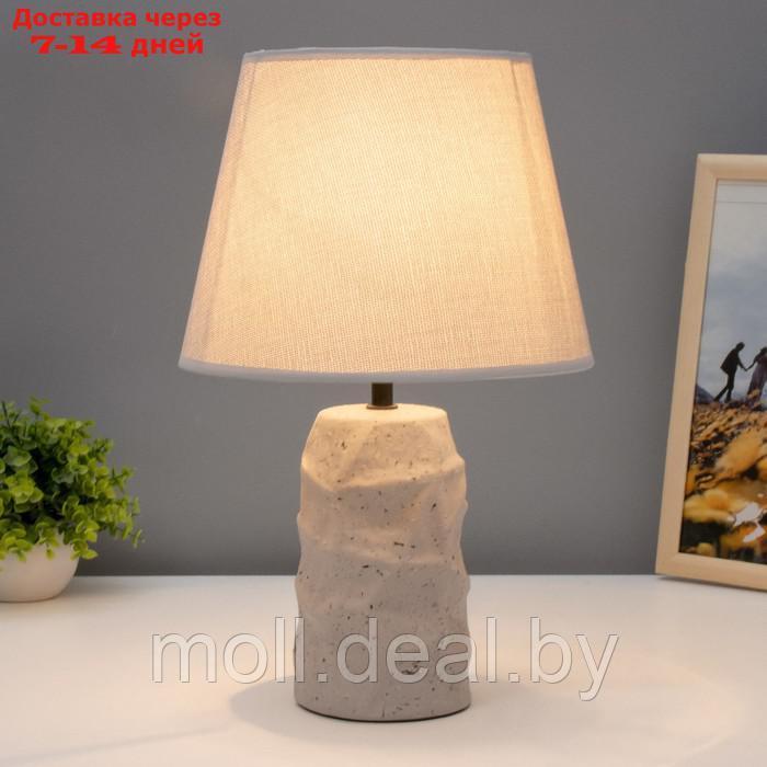 Настольная лампа "Глинка" Е14 40Вт серый 25х25х38,5см - фото 2 - id-p211318462