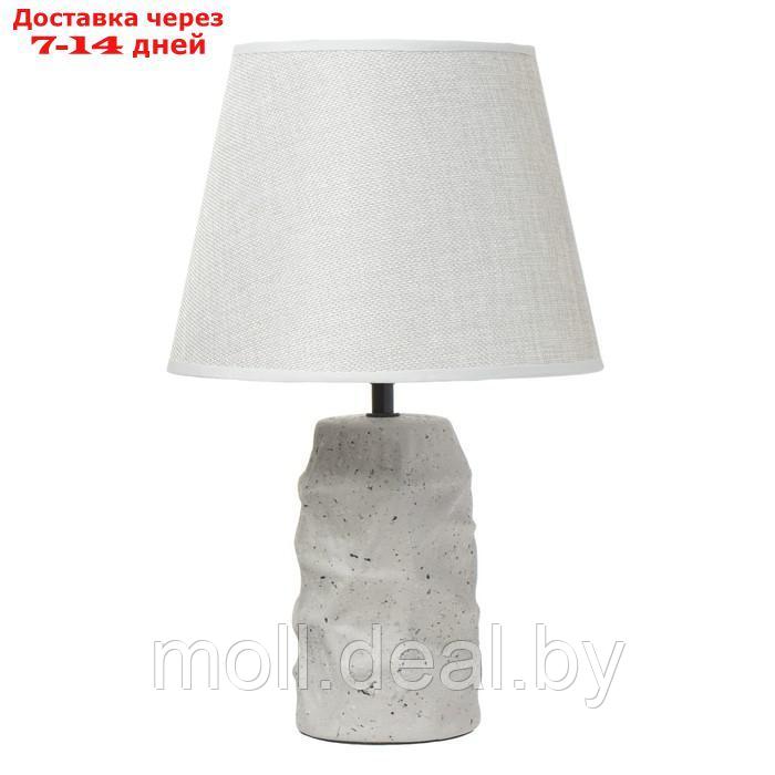Настольная лампа "Глинка" Е14 40Вт серый 25х25х38,5см - фото 8 - id-p211318462