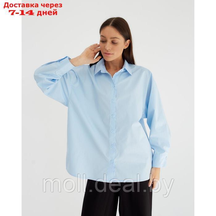 Рубашка женская MIST, р. 50, голубой - фото 3 - id-p211318755