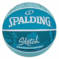 Мяч баскетбольный 7 SPALDING Sketch blue