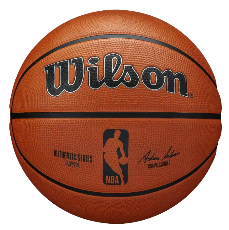 Мяч баскетбольный 7 WILSON NBA Authentic Outdoor - фото 1 - id-p211356018