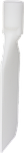 Жесткая скребковая лопатка , 220 мм, белый цвет, фото 3