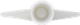 Жесткая скребковая лопатка , 220 мм, белый цвет - фото 2 - id-p30027109