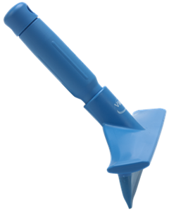 Сверхгигиеничный сгон для столов с мини-ручкой, 245 мм, синий цвет - фото 2 - id-p30027128