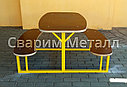 Стол обеденный, в стиле лофт (LOFT), из металла, фото 2