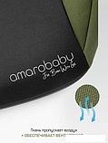 Детское сиденье Amarobaby Spector AB222007SSeZ/11 (серый/зеленый), фото 4